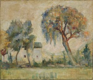 Eduardo Gordigiani - Paesaggio