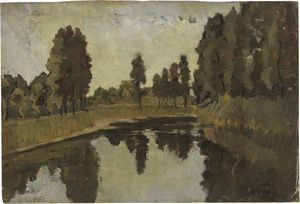 Anonimo del XIX secolo - Il fiume