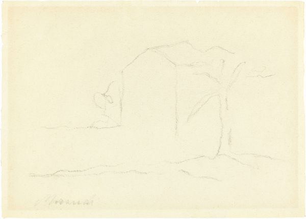 Giorgio Morandi : Paesaggio  - Asta PARADE III - ARTE MODERNA, CONTEMPORANEA E GRAFICA - Associazione Nazionale - Case d'Asta italiane