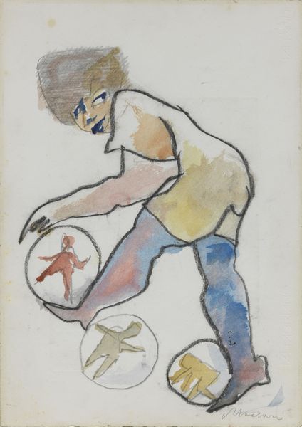 MINO MACCARI : Figura  - Asta PARADE III - ARTE MODERNA, CONTEMPORANEA E GRAFICA - Associazione Nazionale - Case d'Asta italiane