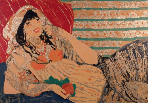 Salvatore Fiume : Odalisca  - Asta PARADE III - ARTE MODERNA, CONTEMPORANEA E GRAFICA - Associazione Nazionale - Case d'Asta italiane