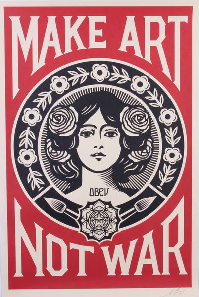 Obey : Make Art Not War  - Asta PARADE III - ARTE MODERNA, CONTEMPORANEA E GRAFICA - Associazione Nazionale - Case d'Asta italiane