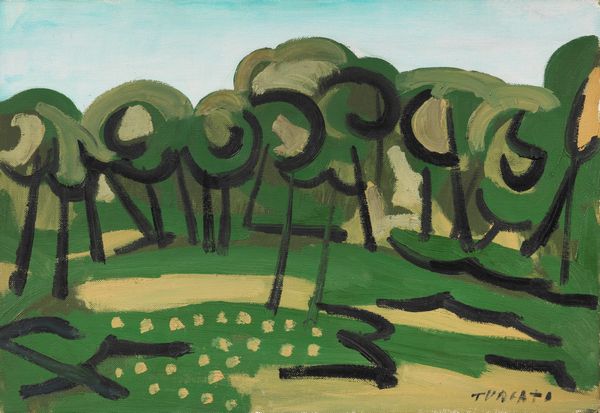 GIULIO TURCATO : Alberi  - Asta PARADE III - ARTE MODERNA, CONTEMPORANEA E GRAFICA - Associazione Nazionale - Case d'Asta italiane