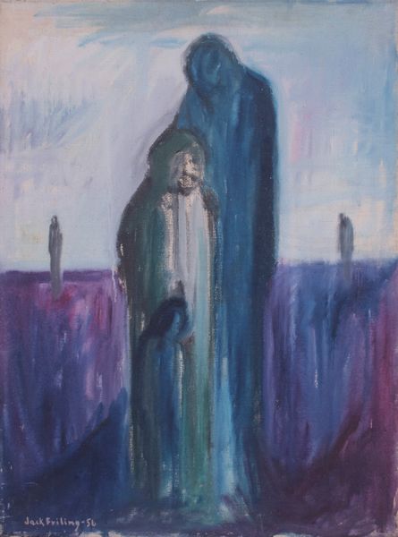 Jack Friling : La famiglia  - Asta PARADE III - ARTE MODERNA, CONTEMPORANEA E GRAFICA - Associazione Nazionale - Case d'Asta italiane