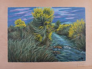 Franco Azzinari - Ginestre al vento