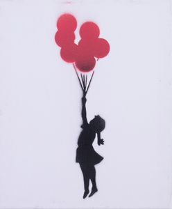 Banksy - Little Girl with Ballons