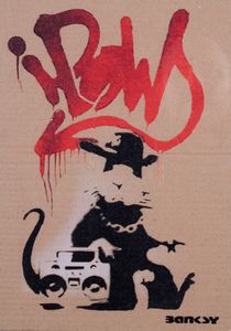 Banksy - Gangsta rat