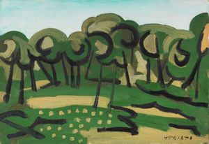 GIULIO TURCATO - Alberi