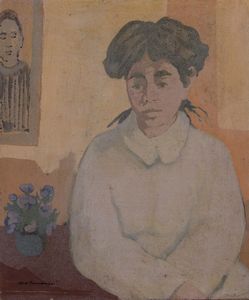 Marcello Boccacci - Donna seduta