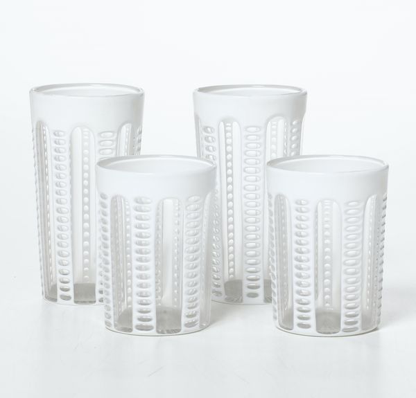 Insieme di bicchieri  - Asta Antiquariato Luglio - Associazione Nazionale - Case d'Asta italiane