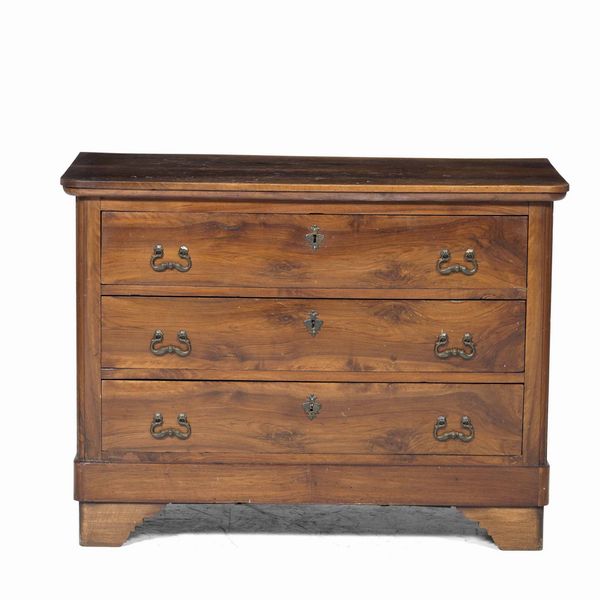Com� a tre cassetti. XX secolo  - Asta Antiquariato Luglio - Associazione Nazionale - Case d'Asta italiane