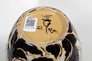 Coppia di potiche Ravano. Albisola, Dario Ravano (1876-1961), verso la met� del XX secolo  - Asta Antiquariato Luglio - Associazione Nazionale - Case d'Asta italiane