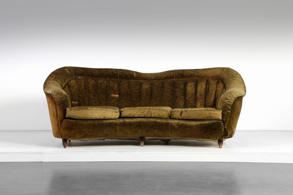 MANIFATTURA ITALIANA : Divano  - Asta Asta 417 | DESIGN E ARTI DECORATIVE DEL NOVECENTO Online - Associazione Nazionale - Case d'Asta italiane