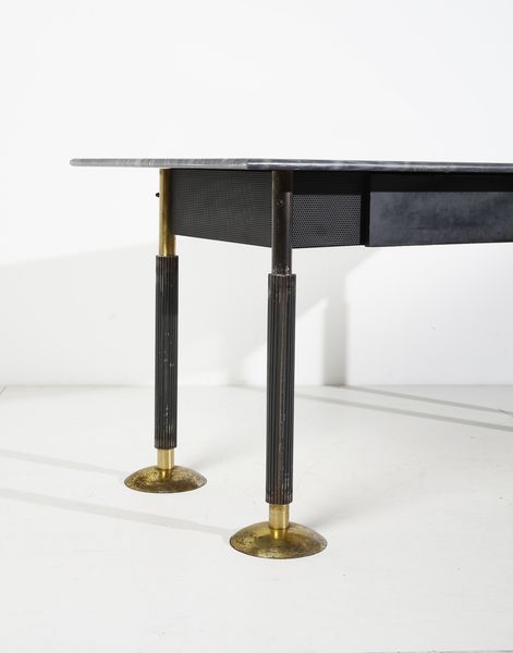 MANIFATTURA ITALIANA : Scrivania  - Asta Asta 417 | DESIGN E ARTI DECORATIVE DEL NOVECENTO Online - Associazione Nazionale - Case d'Asta italiane