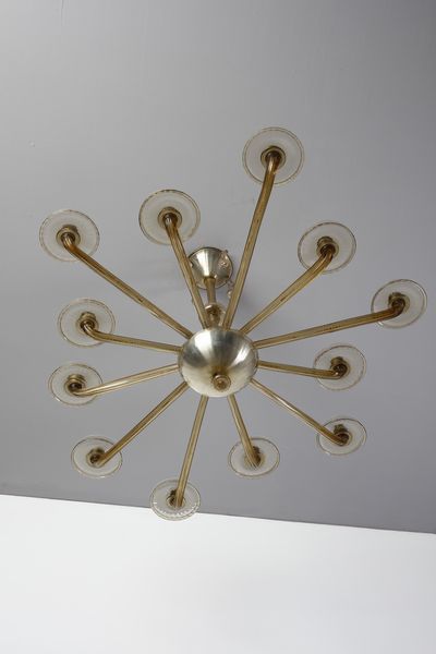 ZECCHIN VITTORIO (1878 - 1947) : Lampada a sospensione  - Asta Asta 417 | DESIGN E ARTI DECORATIVE DEL NOVECENTO Online - Associazione Nazionale - Case d'Asta italiane