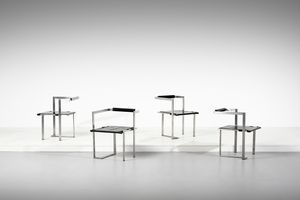 BOTTA MARIO (n. 1943) - attribuito. Quattro sedie