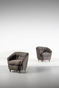 PONTI GIO (1891 - 1979) - Coppia di poltrone per Casa e Giardino