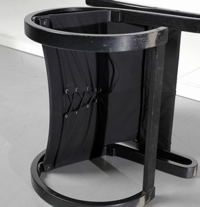 HALABALA JINDRICH (1903 - 1978) : nello stile di. Coppia di poltrone  - Asta Asta 417 | DESIGN E ARTI DECORATIVE DEL NOVECENTO Online - Associazione Nazionale - Case d'Asta italiane