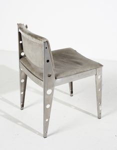 RINALDI GIORGIO : Sedia per Rima  - Asta Asta 417 | DESIGN E ARTI DECORATIVE DEL NOVECENTO Online - Associazione Nazionale - Case d'Asta italiane