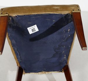 BUFFA PAOLO (1903 - 1970) : nello stile di. Sei sedie  - Asta Asta 417 | DESIGN E ARTI DECORATIVE DEL NOVECENTO Online - Associazione Nazionale - Case d'Asta italiane
