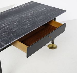 MANIFATTURA ITALIANA : Scrivania  - Asta Asta 417 | DESIGN E ARTI DECORATIVE DEL NOVECENTO Online - Associazione Nazionale - Case d'Asta italiane