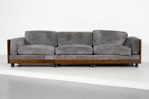 SCARPA AFRA (1937 -2011) & TOBIA (n. 1935) : Divano 920 per Cassina  - Asta Asta 417 | DESIGN E ARTI DECORATIVE DEL NOVECENTO Online - Associazione Nazionale - Case d'Asta italiane