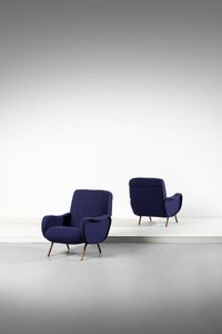 ZANUSO MARCO (1916 - 2001) - Coppia di poltrone Lady per Cassina