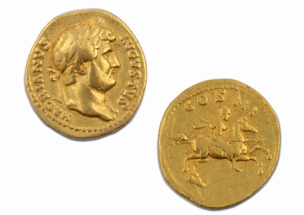 Impero Romano, ADRIANO, 117-138 d.C. : AUREO  - Asta Numismatica - Associazione Nazionale - Case d'Asta italiane