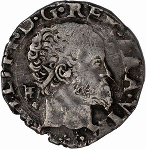 Regno di Napoli, FILIPPO II DI SPAGNA, 1554-1598 : Carlino  - Asta Numismatica - Associazione Nazionale - Case d'Asta italiane