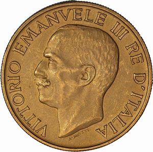 Regno d'Italia, VITTORIO EMANUELE III, 1900-1946 - 100 Lire Fascio