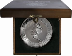 Australia, ELIZABETH II, 1952-2022 : 30 Dollari The Australian Kookaburra  - Asta Numismatica - Associazione Nazionale - Case d'Asta italiane