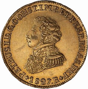 Brasile, PEDRO I, 1823-1831 - 4000 Reis