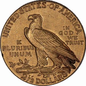 Stati Uniti d'America : 2 e 1/2 dollari Indian Head  - Asta Numismatica - Associazione Nazionale - Case d'Asta italiane