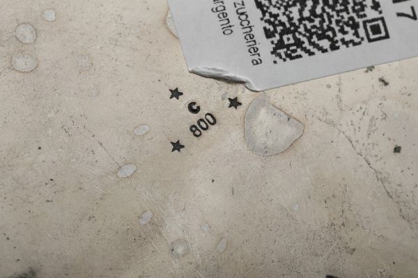 Grande zuccheriera. Argenteria artistica italiana. Prima met� del XX secolo  - Asta Argenti - Associazione Nazionale - Case d'Asta italiane