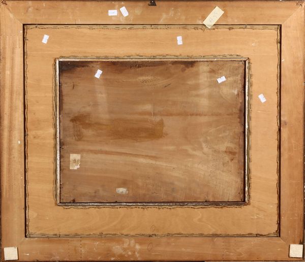 Giulio Romano Vercelli : Figure nei campi  - Asta Dipinti del XIX-XX secolo - Associazione Nazionale - Case d'Asta italiane