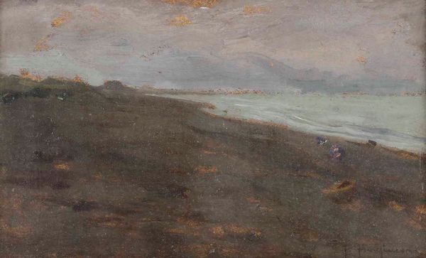 Pittore del XIX-XX secolo Paesaggio costiero  - Asta Dipinti del XIX-XX secolo - Associazione Nazionale - Case d'Asta italiane