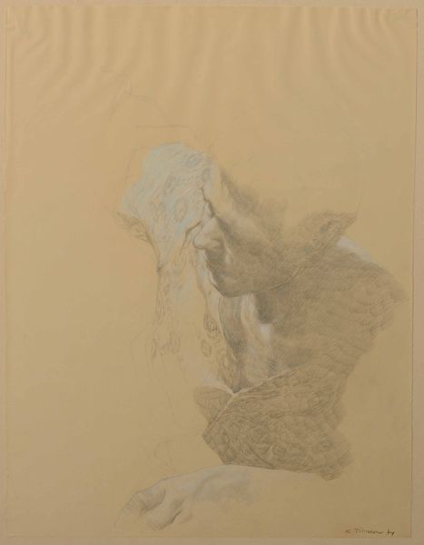 Carl Timner : Studio di figura virile  - Asta Dipinti del XIX-XX secolo - Associazione Nazionale - Case d'Asta italiane