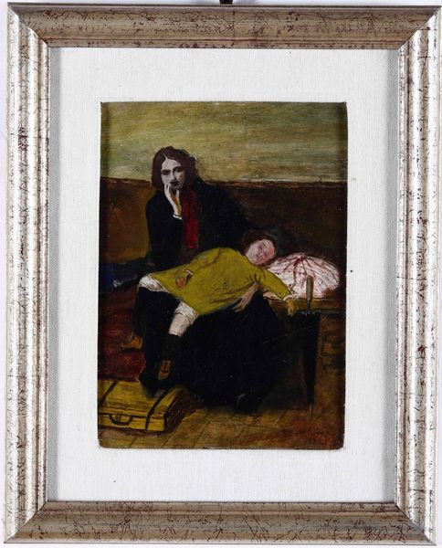 Donato Frisia : L'Attesa  - Asta Dipinti del XIX-XX secolo - Associazione Nazionale - Case d'Asta italiane