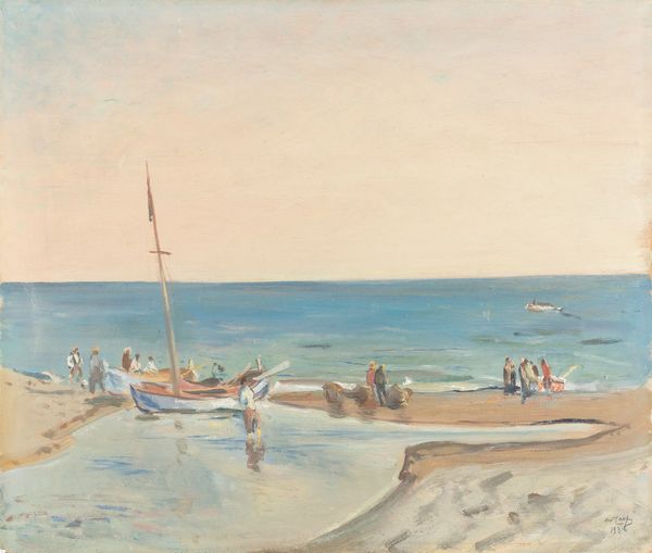 Pittore del XX secolo Marina, 1936  - Asta Dipinti del XIX-XX secolo - Associazione Nazionale - Case d'Asta italiane