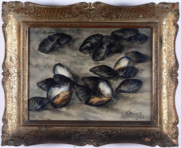 Anonimo, XX secolo Senza titolo  - Asta Dipinti del XIX-XX secolo - Associazione Nazionale - Case d'Asta italiane