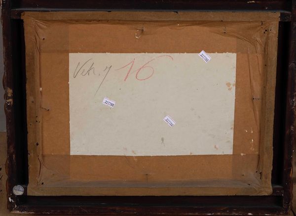 Anonimo, XX secolo Senza titolo  - Asta Dipinti del XIX-XX secolo - Associazione Nazionale - Case d'Asta italiane