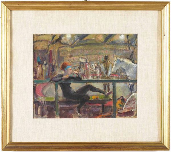 Baccio Maria Bacci (1888-1974) L�Acrobata  - Asta Dipinti del XIX-XX secolo - Associazione Nazionale - Case d'Asta italiane