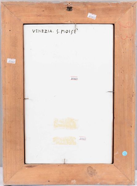 Alessandro Pandolfi : S. Moise, Venezia  - Asta Dipinti del XIX-XX secolo - Associazione Nazionale - Case d'Asta italiane