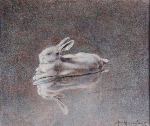 Federico Maragliano : Coniglio  - Asta Dipinti del XIX-XX secolo - Associazione Nazionale - Case d'Asta italiane