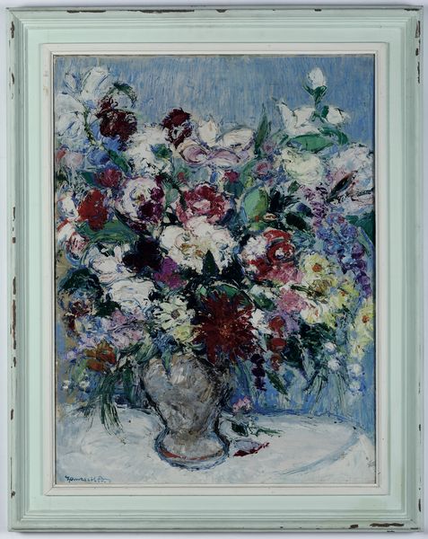 Antal Jancsek : Antal Jancsek (1907-1985) Vaso di fiori  - Asta Dipinti del XIX-XX secolo - Associazione Nazionale - Case d'Asta italiane