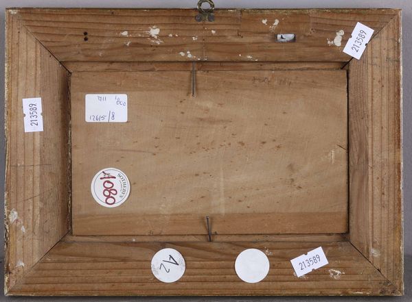 V. Poreda (?) Giardini di villa Lante  - Asta Dipinti del XIX-XX secolo - Associazione Nazionale - Case d'Asta italiane