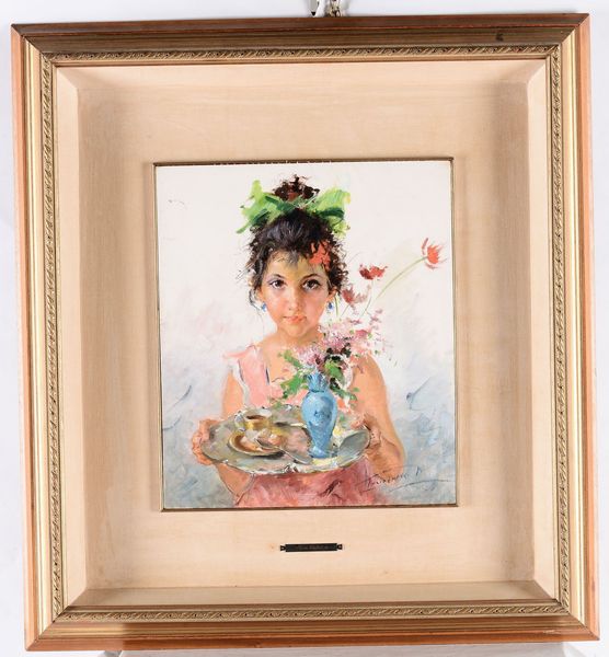 Lucio Tafuri : Fanciulli  - Asta Dipinti del XIX-XX secolo - Associazione Nazionale - Case d'Asta italiane