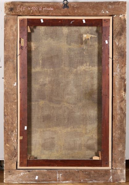 Anonimo del XIX secolo San Giovannino  - Asta Dipinti del XIX-XX secolo - Associazione Nazionale - Case d'Asta italiane