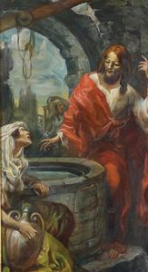 Mattia Traverso - Cristo e la Samaritana al pozzo