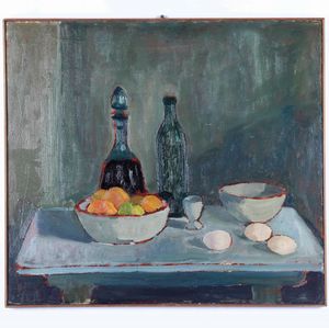 Giuseppe Cardillo - Natura morta con uova